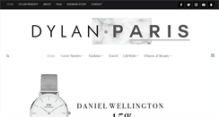 Desktop Screenshot of dylanparis.com