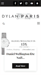 Mobile Screenshot of dylanparis.com